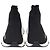 Balenciaga Speed Trainer Schuhe aus schwarzem Polyester - Ansicht 3