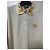 Polo bianco crema Versace D'oro - vista 2