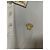 Polo bianco crema Versace D'oro - vista 3