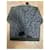 Barocco Strickpullover von Versace Schwarz Grau  - Ansicht 9