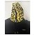 Felpa con Cappuccio Versace Nera Barocco con Logo Giallo Nero - vista 4