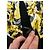 Felpa con Cappuccio Versace Nera Barocco con Logo Giallo Nero - vista 5