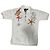 Camisa Polo de Crochet de Versace Blanco Multicolor