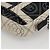 CHANEL Pochette Camelia PVC Nero Argento CC Auth 159324V - vista 11