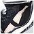 CHANEL Pochette Camelia PVC Nero Argento CC Auth 159324V - vista 16