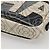 CHANEL Pochette Camelia PVC Nero Argento CC Auth 159324V - vista 9