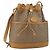 Gucci Borsa a Spalla Micro GG Supreme PVC Beige Oro Auth 160561 D'oro