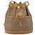 Gucci Borsa a Spalla Micro GG Supreme PVC Beige Oro Auth 160561 D'oro - vista 2