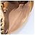 Gucci Borsa a Spalla Micro GG Supreme PVC Beige Oro Auth 160561 D'oro - vista 22