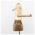 Gucci Borsa a Spalla Micro GG Supreme PVC Beige Oro Auth 160561 D'oro - vista 24