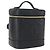 Pochette Vanity CHANEL in Pelle Caviar Nera Oro CC Auth bs31913 Nero D'oro