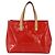 LOUIS VUITTON Monogram Vernis Reade PM Borsa a Mano Rossa M91088 LV Auth 158118 Rosso - vista 2