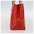 LOUIS VUITTON Monogram Vernis Reade PM Borsa a Mano Rossa M91088 LV Auth 158118 Rosso - vista 3