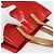 LOUIS VUITTON Monogram Vernis Reade PM Borsa a Mano Rossa M91088 LV Auth 158118 Rosso - vista 6