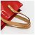 LOUIS VUITTON Monogram Vernis Reade PM Borsa a Mano Rossa M91088 LV Auth 158118 Rosso - vista 7