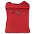 Borsa a Spalla PRADA in Nylon Rossa Auth 158704 Rosso - vista 13