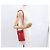 Borsa a Spalla PRADA in Nylon Rossa Auth 158704 Rosso - vista 23