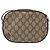 Borsa Sherry Line GG Supreme Web di GUCCI in PVC beige e oro 156 02 066 Auth 157754 D'oro - vista 3