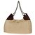 PRADA Borsa a Spalla con Catena Nylon Beige Argento Auth 160872 - vista 13