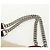 PRADA Borsa a Spalla con Catena Nylon Beige Argento Auth 160872 - vista 14