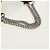 PRADA Borsa a Spalla con Catena Nylon Beige Argento Auth 160872 - vista 9