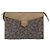 SAINT LAURENT Pochette in pelle PVC beige grigio Auth bs31751 Marrone - vista 2