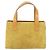 Céline Borsa tote in tela Macadam C di CELINE in suede giallo oro Auth 158378 D'oro - vista 2