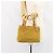 Céline Borsa tote in tela Macadam C di CELINE in suede giallo oro Auth 158378 D'oro - vista 22
