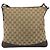 Bolsa de Ombro GG Canvas Gucci Bege Prata 145857 Auth ti3599 - vista 3