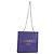 Borsa a spalla in vinile olografico CHANEL viola CC Auth ka1124 Porpora