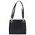 Borsa a Spalla Gancini in Pelle Nera e Oro Salvatore Ferragamo Auth 160687 Nero D'oro - vista 2
