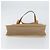 Gucci Borsa tote Micro GG Supreme in PVC beige e oro 14 002 4428 Auth 158385 D'oro - vista 9