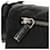 Borsa a Spalla PRADA Nylon Argento Nero Auth 158486 - vista 20