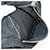Borsa a Spalla PRADA Nylon Argento Nero Auth 158486 - vista 21