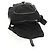 Borsa a Spalla PRADA Nylon Argento Nero Auth 158486 - vista 23