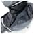Borsa a Spalla PRADA Nylon Argento Nero Auth 158486 - vista 25
