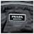 Borsa a Spalla PRADA Nylon Argento Nero Auth 158486 - vista 27