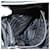 Borsa a Spalla PRADA Nylon Argento Nero Auth 158486 - vista 31