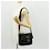 Borsa a Spalla PRADA Nylon Argento Nero Auth 158486 - vista 32