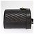 CHANEL V Stitch Vanity Borsa a Mano in Pelle di Agnello 2in1 Nero Oro CC Auth 158944SAV D'oro - vista 4