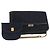 Borsa a spalla con catena Christian Dior in nylon blu navy oro Auth 148541 D'oro
