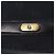 Borsa a spalla con catena Christian Dior in nylon blu navy oro Auth 148541 D'oro - vista 14