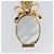 Spilla CHANEL in metallo dorato CC Auth ka1106V - vista 4