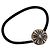 Fascia per capelli Chrome Hearts Crossball Ag925 Argento Auth 157992SAM