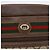 Bolsa de Ombro GUCCI GG Supreme Web Sherry Line PVC Bege Ouro Auth 158511 Dourado - vista 15