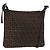 FENDI Zucchino Canvas Schultertasche Braun Auth gh1439