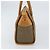 Bolsa de mão GUCCI em couro bege dourado 002 58 0219 Auth 158470 - vista 5