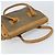 Bolsa de mão GUCCI em couro bege dourado 002 58 0219 Auth 158470 - vista 6