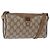 Borsa Sherry Line GG Supreme Web di GUCCI in PVC beige e oro 89 02 018 Auth 157752 D'oro