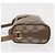 Borsa Sherry Line GG Supreme Web di GUCCI in PVC beige e oro 89 02 018 Auth 157752 D'oro - vista 5